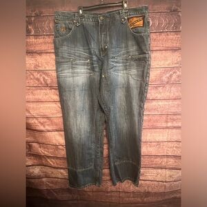 Eight 732 Men's Size 44X34 in Straight Regular 8 Eight 100% Cotton Jeans Jeezy